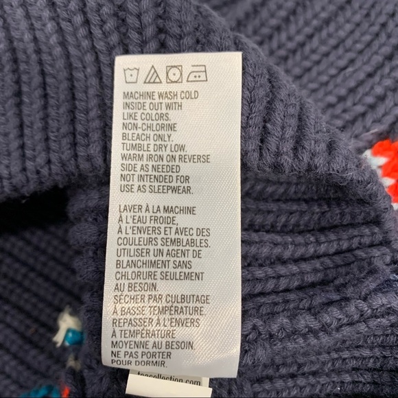 Tea Collection Blue Sweater Vest - Picture 8 of 9